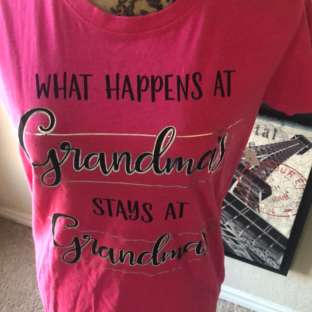What happens at grandmas stays at grandmas T-shirt